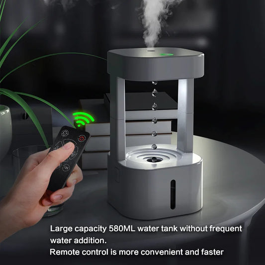 LumiVibe™ Anti-Gravity Levitating Water Droplet Humidifier