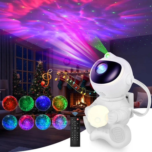 LumiVibe™ Astronaut Nebula Galaxy Projector