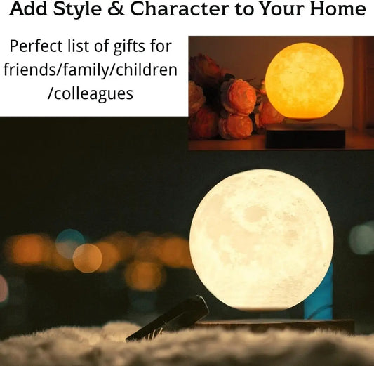 LumiVibe™ Magnetic Levitating Moon Lamp
