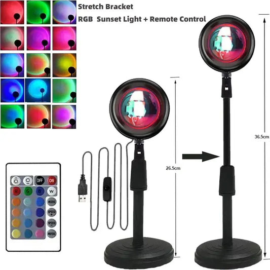 LumiVibe™ Sunset Aura Projector Lamp
