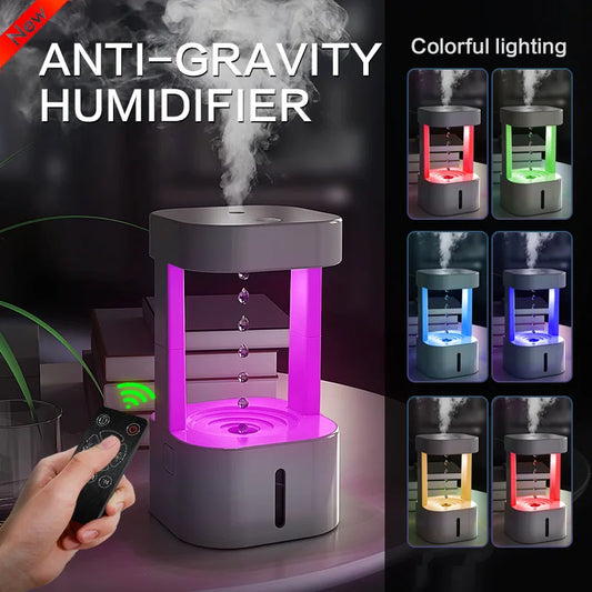 LumiVibe™ Anti-Gravity Levitating Water Droplet Humidifier