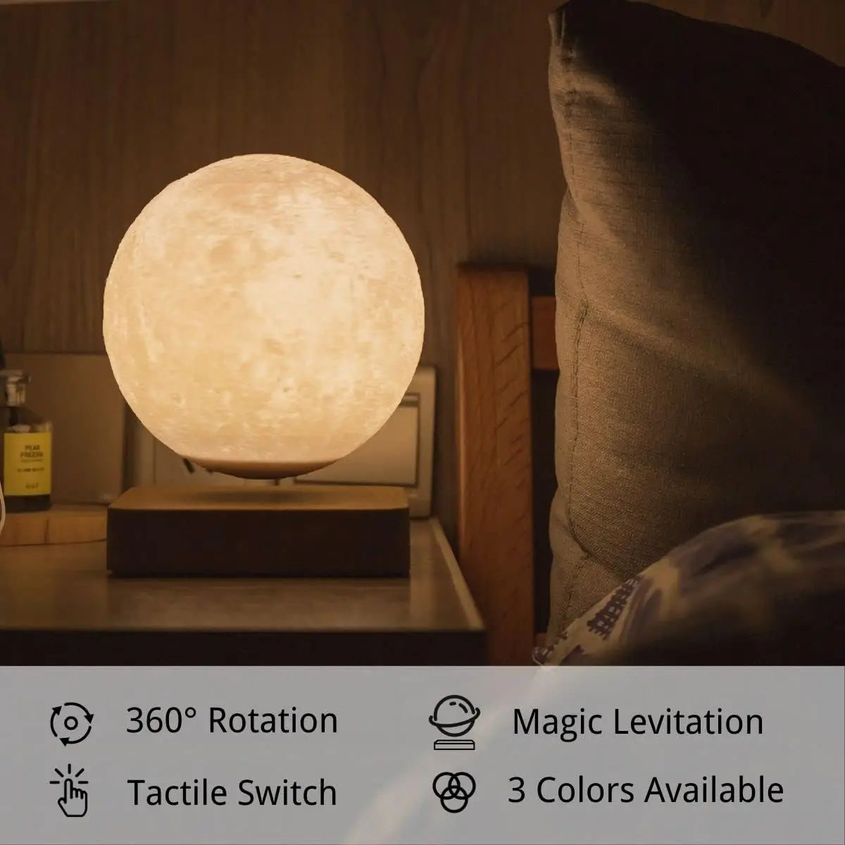 LumiVibe™ Magnetic Levitating Moon Lamp