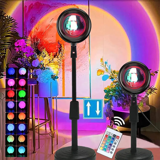 LumiVibe™ Sunset Aura Projector Lamp